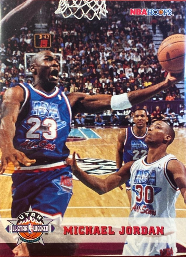1993 Hoops #257 Michael Jordan