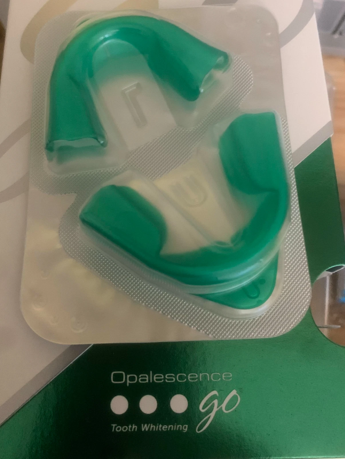 Opalescence Go 15% Mint Pre-filled Whitening Trays Exp.04-2027 Set of 1 up 1 low