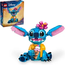 LEGO Disney Stitch Toy Building Kit Buildable Figure 43249 🎁Kids Gift