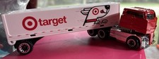 2013 Hot Wheels Rig Dog Target Truck - Missing trailers door