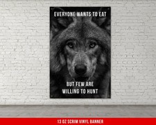 Motivational Gym Banner Vinyl Banner Home Gym Wall Decor