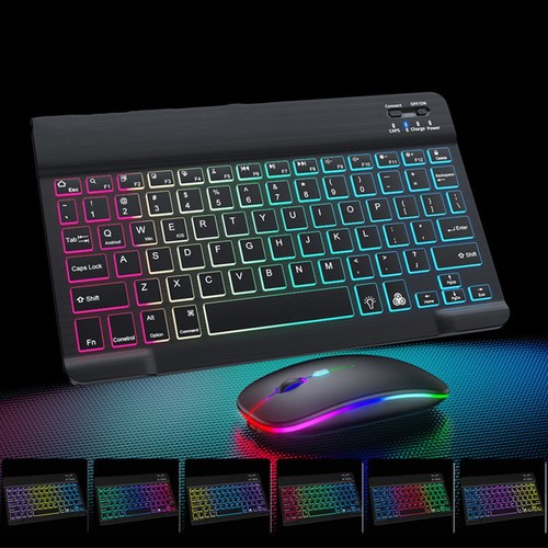 Wireless Keyboard Mouse Set USB Rechargeable Keyboard Sleek And Professional - Photo 7/8