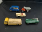 MATCHBOX LESNEY LOT OF FIVE MODELS INC QUARRY TRUCK--Y612