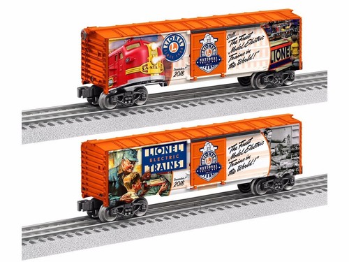 Vagón de carga Lionel 1838010 O 2018 Día Nacional del Tren LN/caja | Condition: Used