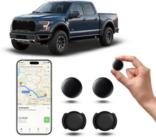 Mini GPS Tracker for Vehicles – Hidden Magnetic Car Tracker Device, Real-Time GP