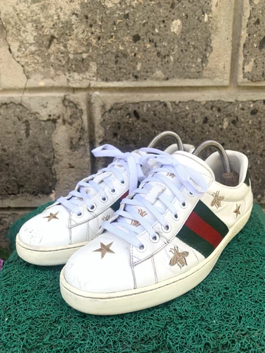 Baskets Gucci Ace « Bees and Stars » 386750 US 7,5UK 7