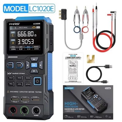 FNIRSI Handheld Digital LCR Meter Inductance Capacitance Resistance ESR Tester