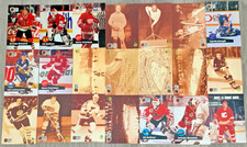 1991-92 Pro Set Hockey French Lot Of 25 Mint