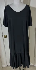 Antthony design originals dress NWT Black womens size 1X V neck