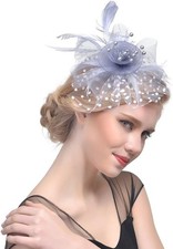 Fascinator Hat Women Tea Party Headband Kentucky Derby Headpiece Hair Decor