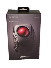 Elecom Trackball Mouse M-DPT1MRXBK Wired Wireless Bluetooth Medium Ball 8Button