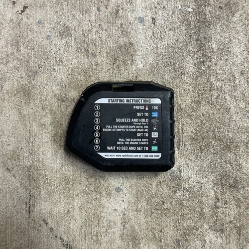 OEM Ryobi LUFTFILTERABDECKUNG - RY251PH RY252CS RY253SS RY254BC Gas-Saitentrimmer - Bild 1 von 2