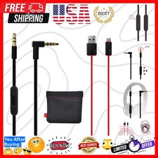 Replacement AUX Audio Cable Cord for Beats by Dre Headphones Solo/Studio/Pro/...