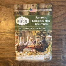 Ultimate Medicinal Herbs 36 Variety Pack - 28,000+ Herb Seeds for Planting