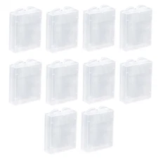 10Pack Clear Battery Storage Case Protective Box Organizer for GoPro Hero 10 9 a