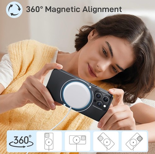DoHonest 3-in-1 Magnetic Wireless Charger 15W-Fast Charging-Compact-Safe - Picture 9 of 11