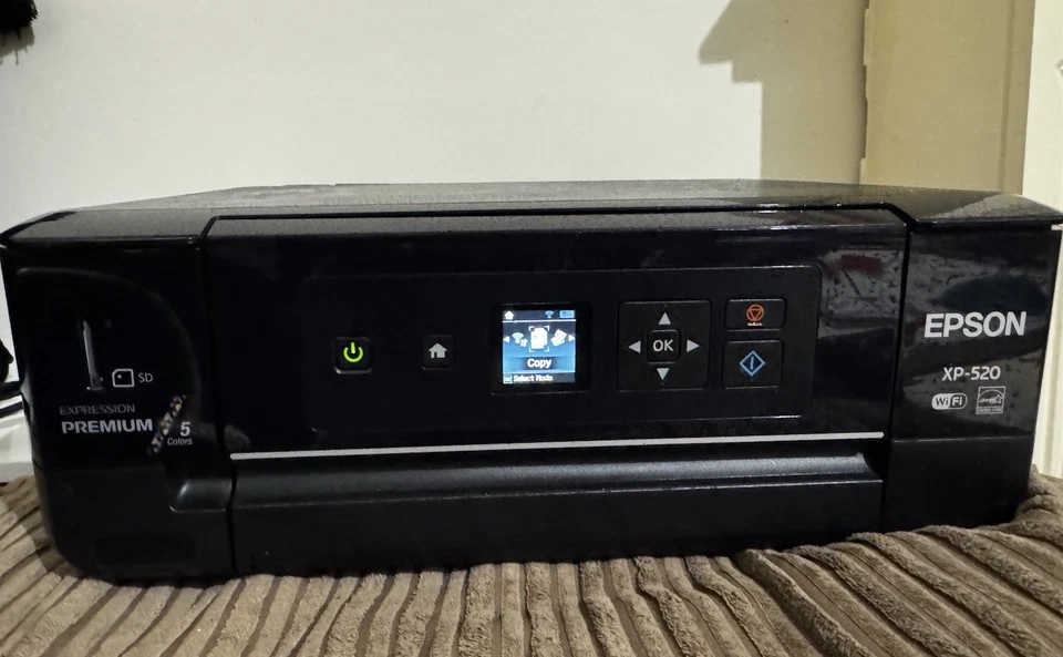 Epson XP-520 WIFI Drucker mit extra Tinten voll funktionsfähig super Druck Kratzer - Bild 4 von 4