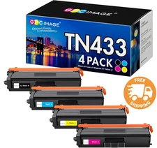 4pk for Brother TN433 TN 433 HL-L8360CDW MFC-L8900CDW HL-L8360CDWT Printer