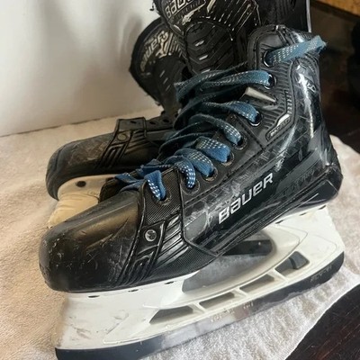 Bauer Supreme Mach Ice Hockey Skates Intermediate 5 Fit 1 Elite Carbon Pro Level