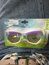 Speedo Kids Sunny Vibes Mermaid Scales Swim Goggle/Anti-Fog/UV Protection 3-6Yrs