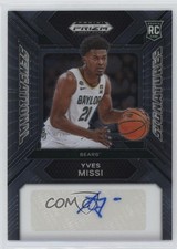 2024-25 Panini Prizm Draft Picks Sensational Signatures Yves Missi Auto 10yl