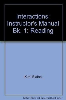 Interactions (Bk. 1) - Paperback - Very Good h