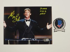 KEVIN VON ERICH SIGNED 8x10 Hall of Fame Speech PHOTO w/2009 WWE HOF BAS