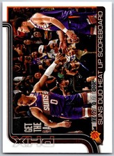🏀 2025-26 Topps #294 Heat Check!: Suns Duo Heat Up Scoreboard Phoenix Suns