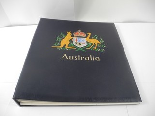 AUSTRALIA an empty DAVO album blank quadrille pages