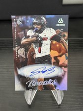 🏈✍️ 2025 Panini Luminance Ja'Corey Brooks RC Auto /700 Rookie Autograph #132