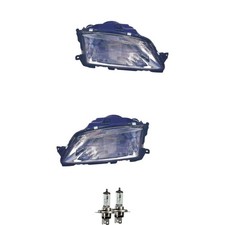 Halogen Scheinwerfer Set H4 für Peugeot 306 Schrägheck Cabriolet inkl. Lampen