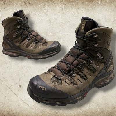 Salomon Quest 4D GTX Men's Size 12 Tactical Green Waterproof