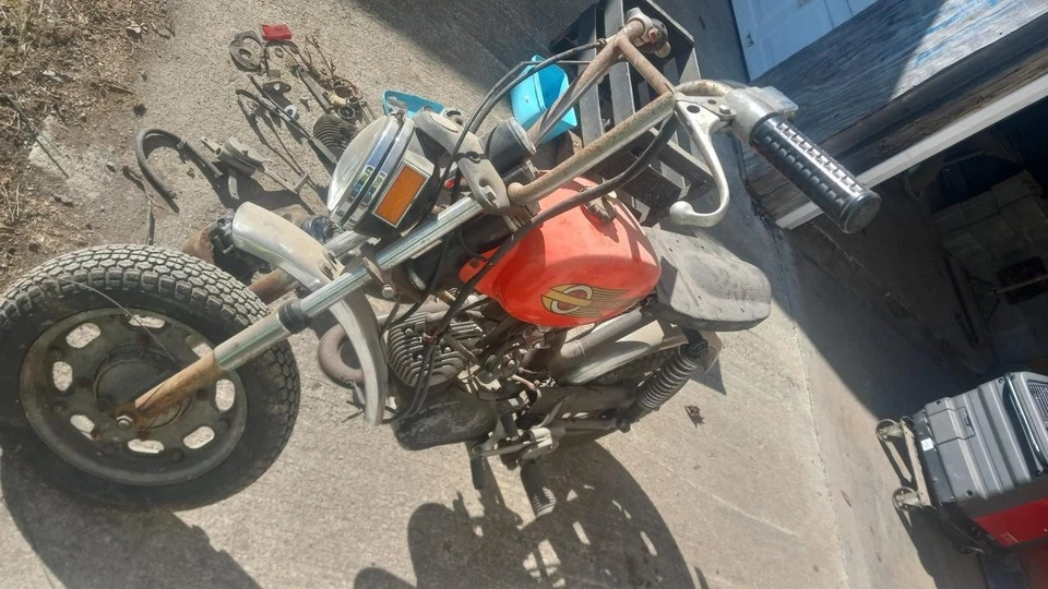 Vintage 1972 Harley Shortster MC-65 Mini Bike, RARE! One Year Only Aermacchi - Image 3 of 4