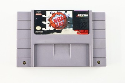 NBA Jam SNES, Super Nintendo Authentic Cartridge Tested