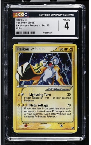 Raikou ★ graded CGC 4 for sale on eBay