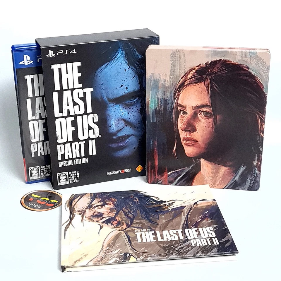 The Last Of Us Part II Special Edition (Artbook&Steelbook) PS4 Japan Game in Eng - Photo 1/4