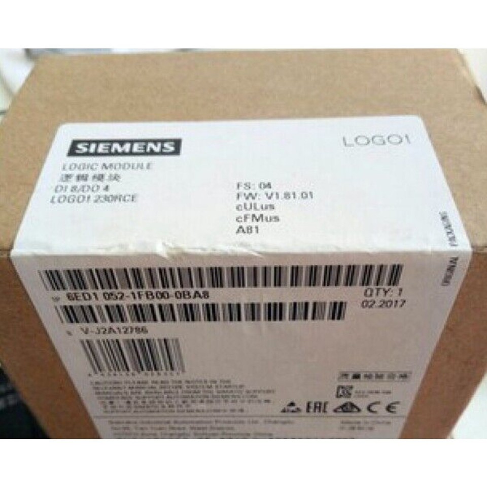 Siemens Clp Logo V8.2 6ed1052-1fb08-0ba1 110/220vca 8 Di/4dq | Frete grátis Siemens Clp Logo V8.2 6ed1052-1fb08-0ba1 110/220vca 8 Di/4dq | Frete grátis