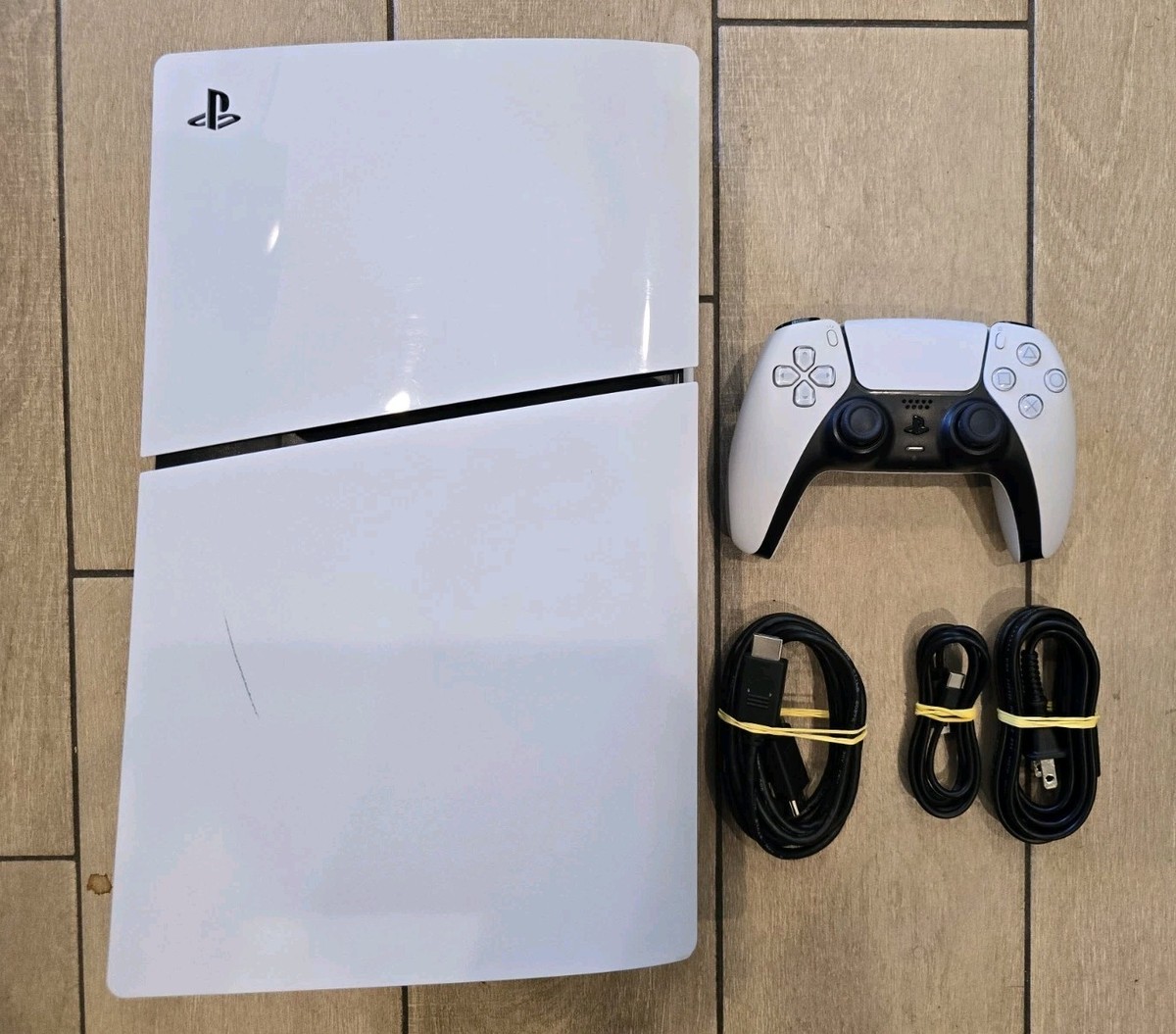 Sony Playstation 5 Slim Disc Video Game System 1TB White CFI-2015