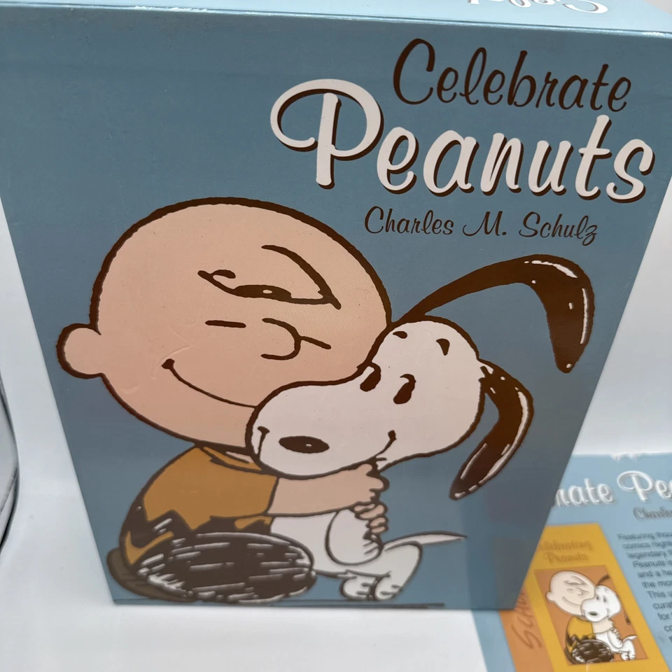 Celebrate Peanuts By Charles M. Schulz 2 Book set Never Read - Image 2 of 4