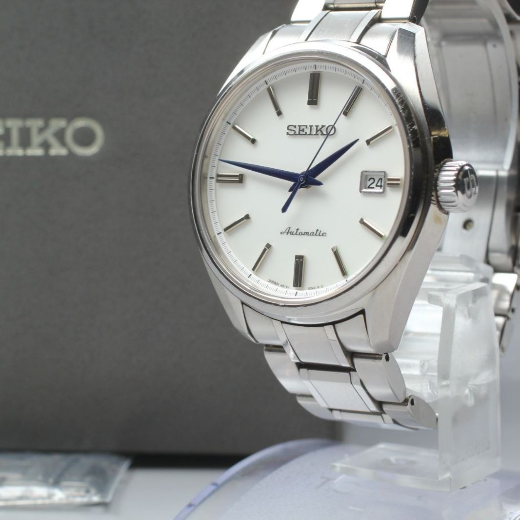 N MINT*Box SEIKO Presage 6R15-03P0 SARX033 White Automatic Men's Watch 40mm JP