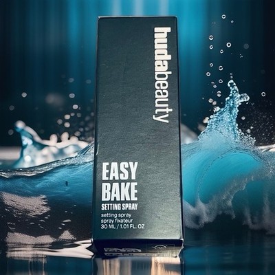 Huda Beauty Easy Bake Setting Spray Blur Effect Alcohol-Free Fragrance-Free 30mL