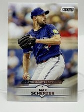 2025 Topps Stadium Club 📸 Photographer's Proof📸Max Scherzer Blue Jays #136 SSP