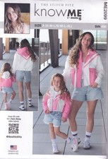 McCALLS ME2099 CHILDRENS AND MISSES JACKET SEWING PATTERN-SIZE A(S,M,L/S,M,L,XL)