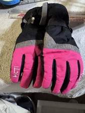 MCTi Ski Gloves, Winter Waterproof Snowboard 3M Thinsulate Touchscreen - Medium