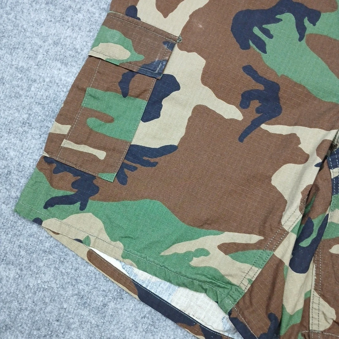 Pantalones Cortos Propper Ripstop Camuflados Para Hombres XL M81 Woodland Camuflados Militares de EE. UU.