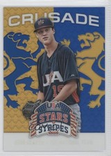 2015 Panini Stars and Stripes Crusade Blue John Dearth #53 0b0