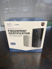 eufy Security Smart Lock Touch Fingerprint Electronic Deadbolt with Wi-Fi Bridge