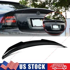 Rear Trunk Spoiler Lip Duckbill Wing For Honda Acura TL 2004-2008 Gloss Black
