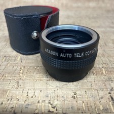 Aragon Auto Tele Converter 2X for Pentax with One Cap and Case