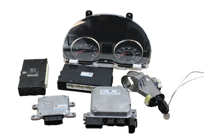 14-16 IMPREZA 2.0 A/T CLUSTER IGNITION KEY ECU ENGINE COMPUTER INTEGRATED MODULE